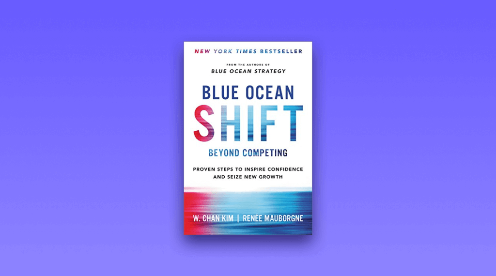 Book by  W. Chan Kim & Renée Mauborgne - Blue Ocean Shift 