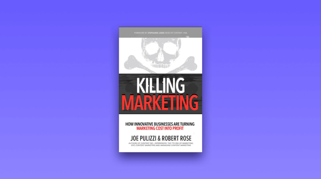 Killing Marketing Book