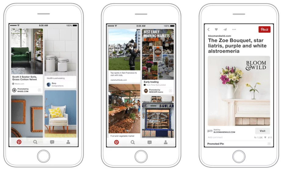 Pinterest app