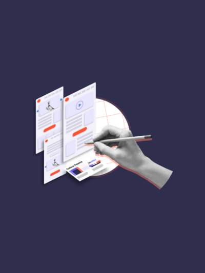 Third Wunder branded image featuring a hand holding a pencil, supporting our design services