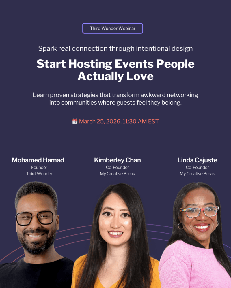 Third Wunder - With Wunder Webinar - Announcement - My Creative Break